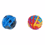 PET TOYS Macska játék - labda 2 féle d5xh5cm
