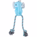 PET TOYS Kutyajáték - kötél, állatos, 4 változatban thumbnail 5