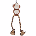PET TOYS Kutyajáték - kötél, állatos, 4 változatban thumbnail 3