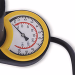 DUNLOP pumpa, lábbal működtethető, nyomásmérővel, max 10bar, Presta-és Schrader thumbnail 8