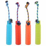 PET TOYS Kutyajáték - gumi/kötél 28cm 4 változatban thumbnail 1