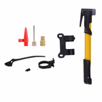 DUNLOP Kerékpár pumpa mini vázra szerelhető 3 féle adapter 
