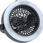 GRUNDIG Kemping lámpa és ventilátor 20x6cm 12 LED meleg fehér 3xAA (nem tart.) thumbnail 2