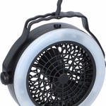 GRUNDIG Kemping lámpa és ventilátor 20x6cm 12 LED meleg fehér 3xAA (nem tart.) thumbnail 5