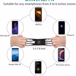 DUNLOP kerékpáros mobiltelefon tartó 10x6.5x5.5cm, 4-6", 2 színben thumbnail 3