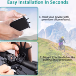 DUNLOP kerékpáros mobiltelefon tartó 10x6.5x5.5cm, 4-6", 2 színben thumbnail 2