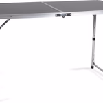 CAMP ACTIVE Kemping szett: összehajtható asztal 120x60cm alu váz és MDF lap állítható magasság 70/62/55cm és 4 db szék kb.36x27x45cm thumbnail 3
