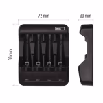 EMOS Elemtöltő USB-s BCN-40 AA/AAA thumbnail 2