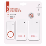 EMOS Vezeték nélküli csengő, két főegységgel, ELEM NÉLKÜLI jelzőgombbal, konnektoros thumbnail 3