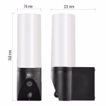 GoSmart Wifis kültéri forgatható kamera IP-310 TORCH világítással, fekete thumbnail 2