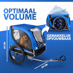 BICYCLE GEAR Kerékpár utánfutó 75x52x65cm, max 40 kg, 11.6 kg önsúly thumbnail 2