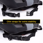 DUNLOP Kerékpár bukósisak, d55-58cm, 6xLED, 230gr PVC HC, CR1620 elemmel thumbnail 5