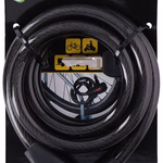 DUNLOP kerékpár kábelzár 12mmx150cm, 2 kulcs thumbnail 3