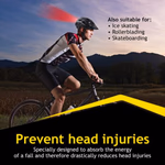 DUNLOP Kerékpár bukósisak, d55-58cm, 6xLED, 230gr PVC HC, CR1620 elemmel thumbnail 6