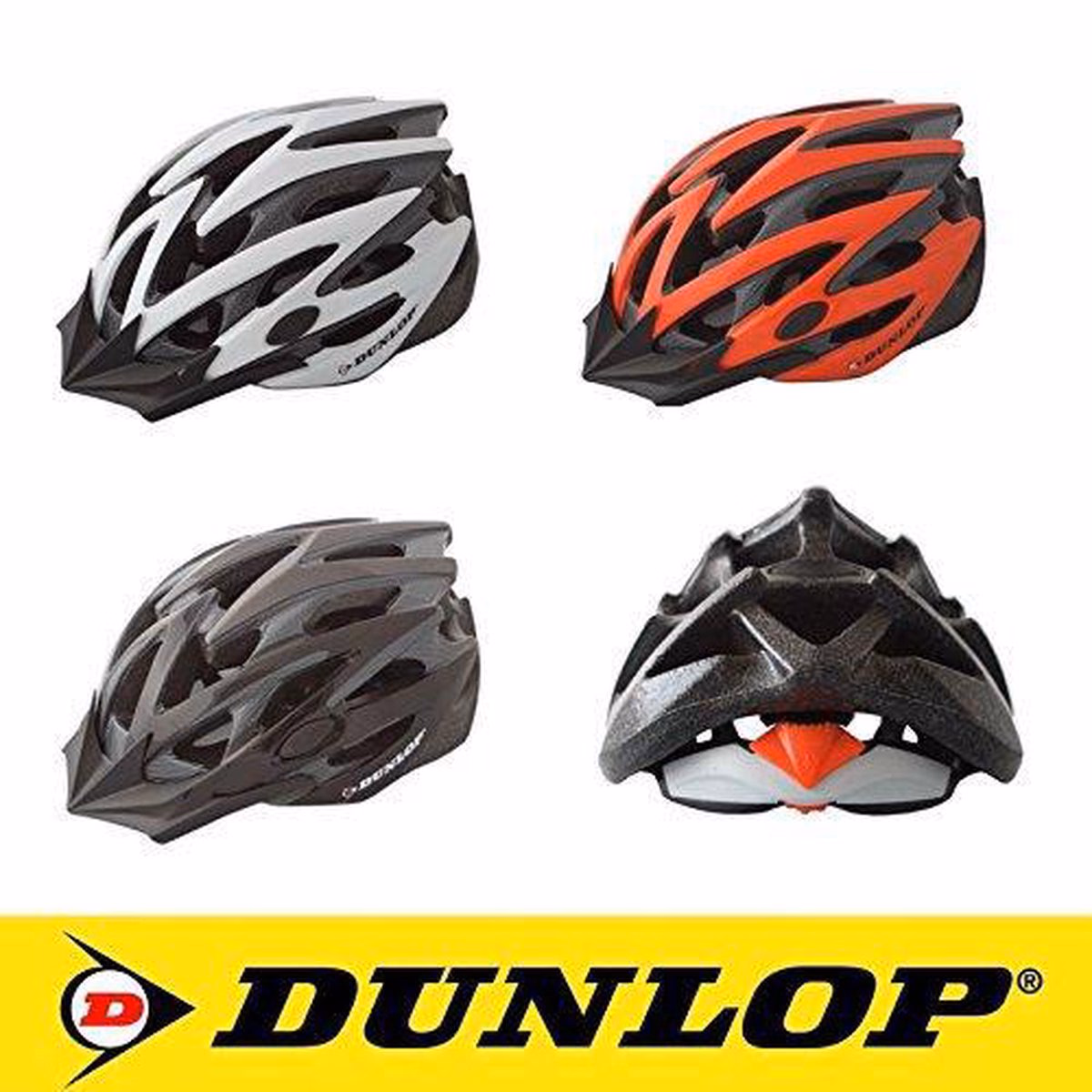 DUNLOP MTB kerékpáros sisak- S méret 51-55cm, 182gr, 3 színben - Image 1 of 6
