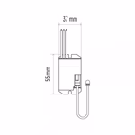 EMOS Mozgásérzékelő (PIR) IP20 6m 360° thumbnail 4