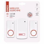 EMOS Vezeték nélküli csengő, két főegységgel, két ELEM NÉLKÜLI jelzőgombbal, Konnektoros thumbnail 3