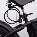 BLACK+DECKER Kerékpár kábelzár Ø1x90cm, 250g, 3 kulcs thumbnail 4