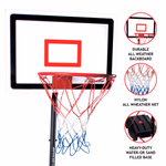 DUNLOP fém mobil kosárlabda palánk 165-205cm, + labda +pumpa thumbnail 2