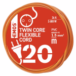 EMOS lengőkábel 20 m / 1 aljzat / narancssárga / PVC / 230 V / 1,5 mm2 thumbnail 2