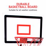 DUNLOP fém mobil kosárlabda palánk 165-205cm, + labda +pumpa thumbnail 7