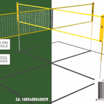 UMBRO Röplabda háló szett 168x400x400cm thumbnail 3