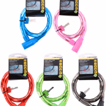 DUNLOP kulcsos kerékpár kábelzár 18mmx80cm 5 féle színben thumbnail 1