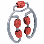 UMBRO Masszírozó gyűrű karra, lábra 5 görgős 3 színben 26x20,5x4cm  thumbnail 3