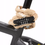 DUNLOP számzáras kerékpár zár lánc d3,5x120cm 320gr, 6 színben thumbnail 4