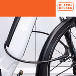 BLACK+DECKER Kerékpár kábelzár számkódos (4x), Ø1x180cm 330g thumbnail 4