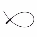 DUNLOP Kerékpár zár számkombinációs 53x1x0,3cm fekete thumbnail 2