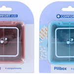 COMFORT AID Gyógyszer adagoló 7,5x7,5x2,4cm 2 féle thumbnail 1