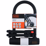 BLACK+DECKER Kerékpár U-lakat ⌀14mmx25cm, 1400g, 3 kulcs thumbnail 2