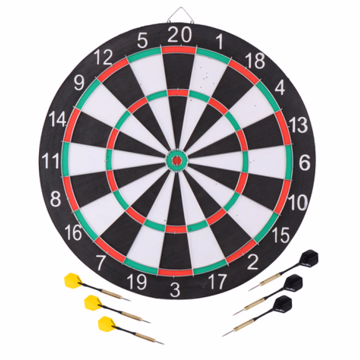 MASTERDARTS - szett 42xcm 6 nyíllal, 2 oldalas - Image 1 of 4