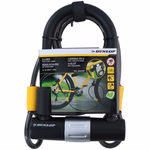 DUNLOP Kerékpár zár "U" lakat, vázhoz rögzíthető, 120cm extra kábelzárral  thumbnail 2