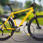 DUNLOP Kerékpár zár "U" lakat, vázhoz rögzíthető, 120cm extra kábelzárral  thumbnail 5