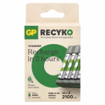 GP Akkumulátor töltő Eco E441+4xAA ReCyko 2100mAh thumbnail 3