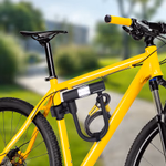 DUNLOP Kerékpár zár "U" lakat, vázhoz rögzíthető, 120cm extra kábelzárral  thumbnail 6