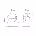 EMOS Mozgásérzékelő (PIR) IP44 12m 180° thumbnail 6