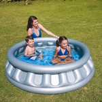 BESTWAY Medence 157x41cm űrhajó forma, ezüst BW51080B thumbnail 2