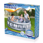 BESTWAY Medence 157x41cm űrhajó forma, ezüst BW51080B thumbnail 1