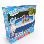 CREATIVE KIDS Medence fejtámlával, italtartóval 213x206x60cm thumbnail 1