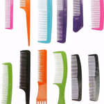 TOUCH OF BEAUTY Fésűkészlet 12 darabos 12-20cm, színes thumbnail 2