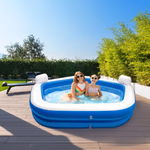 CREATIVE KIDS Medence fejtámlával, italtartóval 213x206x60cm thumbnail 4