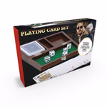 LIFETIME GAMES Kártya + dobókocka szett fa dobozban 18x11x3cm thumbnail 1