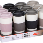 ALPINA Bögre hőszigetelt 450ml D9x17,5cm, 4 szín, displ(12) thumbnail 1