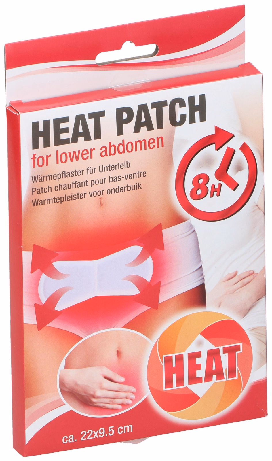 Melegítő tapasz alhasi fájdalmakra, 8 órás 22x9,5cm - Image 1 of 2