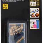 DUNLOP kerékpár szelepadapter szett, 14 részes  thumbnail 3