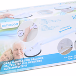 VIVAMORE Teleszkópos fürdőszobai kapaszkodó, tapadókorongos, 45-57cm thumbnail 1