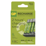 GP Akkumulátor töltő B441 + 2xAA  2100mAh + 2xAAA 800mAh thumbnail 3